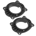 thumbnail image 4 of Door Speaker Mounting Adapter, ABS Decorative 2Pcs/Set Speaker Adapter Rings  For Car Audio System Replacement For Highlander 2006-2021, 4 of 8