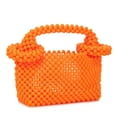 thumbnail image 2 of YIFEI Acrylic Candy Color Beaded Donut Handle Handbag Evening Purse for Wedding Party, 2 of 5