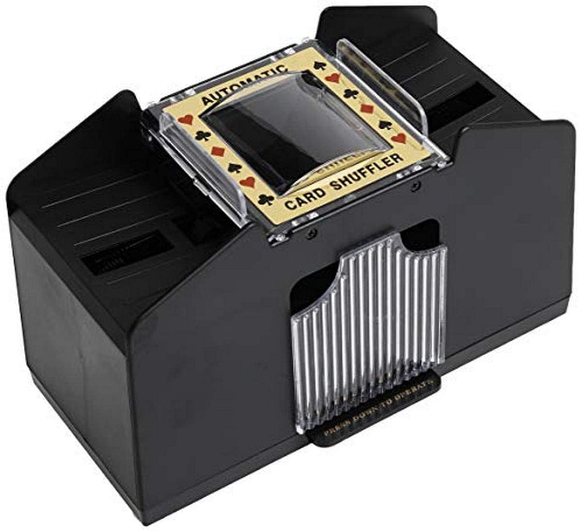 CHH Imports 4 Deck Card Shuffler, This Automatic Card Shuffler (4 Decks) is  battery operated By Brand CHH - Walmart.com