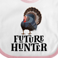thumbnail image 4 of Inktastic Turkey Hunting Future Hunter Boys Baby Bib, 4 of 4