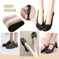 thumbnail image 3 of Jtbuh XLY Lace No Show Liner Socks for Women, Ladies Low Cut Socks Invisible Summer Thin Sock, Lightweight Lace Trim, 3 of 6