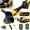 1 x 4.0AH battery, variant on 21V Cordless Angle Grinder, Lightweight Handheld Grinder for Cutting, Grinding & Polishing