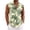 Blue, variant on Hogleaql Mens Hawaiian Shirts Sleeveless Button Down Tshirt Tropical Graphic Vacation Fashion Beach Tshirt White M