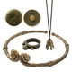 thumbnail image 2 of Brazalete Abierto Con Nube Grabada Colección Sun Wukong Collar Hecho A Mano Insignia Anillo, 2 of 9