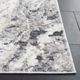 thumbnail image 2 of SAFAVIEH Opal Regis Abstract Runner Rug, Beige/Grey, 2'3" x 9', 2 of 9