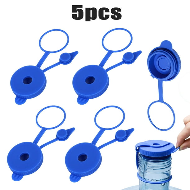 5 Gallon Water Jug Cap, Reusable Non Spill Water Jug Lids BPAFree