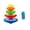 A Random Color, variant on YIFAEUX 1Pc/1 Set Spinning Top Toy with Launcher Pocket-sized Multi-layer Rotating Gyro Flying Toy Interactive Classic Toys Boys Girls Stacking Spinning Top Toy Party Favors