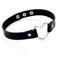 thumbnail image 1 of 2026 Grands Colliers Ras du Cou Gothiques Punk Rock Ronds pour Femmes et Hommes, Collier en Cuir avec Rivet à Pointes, Collier Ras du Cou, Bijou de Déclaration, 1 of 8