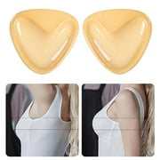 Double Sided Sticky Bra Insert, Waterproof Silicone Self Adhesive Bra Chest Pad: