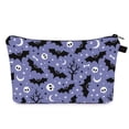 thumbnail image 4 of Grande Trousse Cosmétique de Voyage à Imprimé d'Halloween - Étui de Maquillage Portable avec Étui Rigide et Multiples Compartiments, 4 of 5