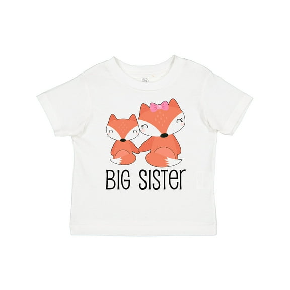 Inktastic Fox | Big Sister Girls Toddler T-Shirt
