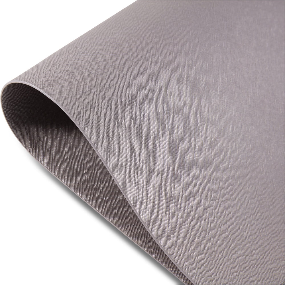 Ala Carte by Dainty Home Manhasset Saffiano Textured Faux Leather Placemats – Set of 4, Reversible, Non-Slip, Washable, Heat & Tear Resistant – 12x18 in Dining Table Mats