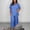 Blue, variant on Cropped Pants Women Women Capri Pants Track Pants High Waist Rise Short Straight-Leg Blue 4XL