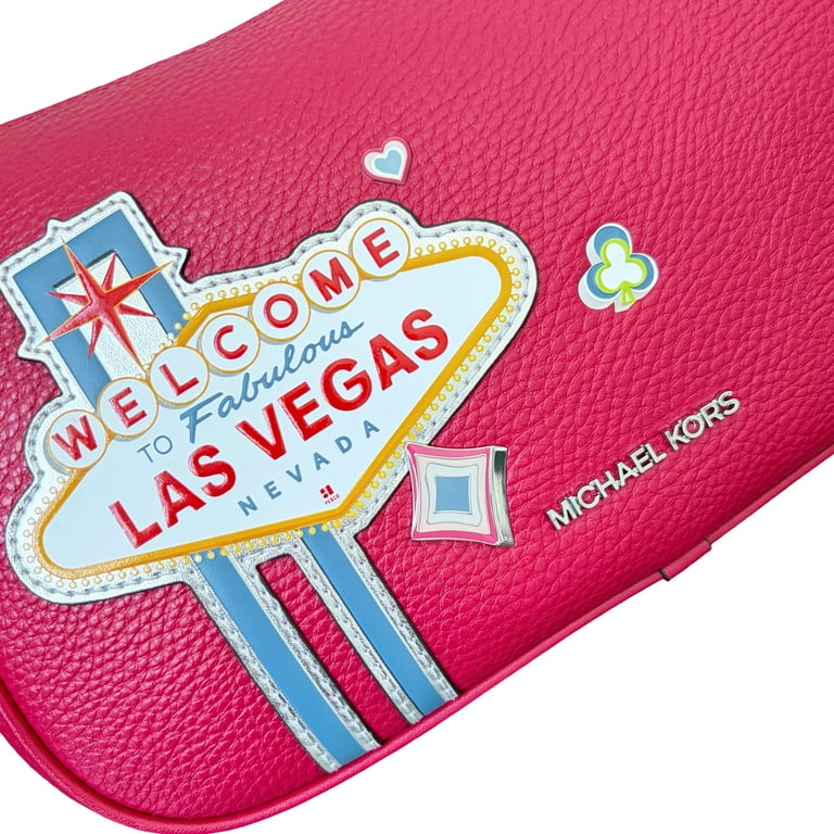 Michael Kors Women's Carmela Medium Embellished Leather Crossbody