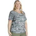 thumbnail image 4 of Dickies EDS Scrubs Top For Women V-Neck Print DK853, 4 of 7