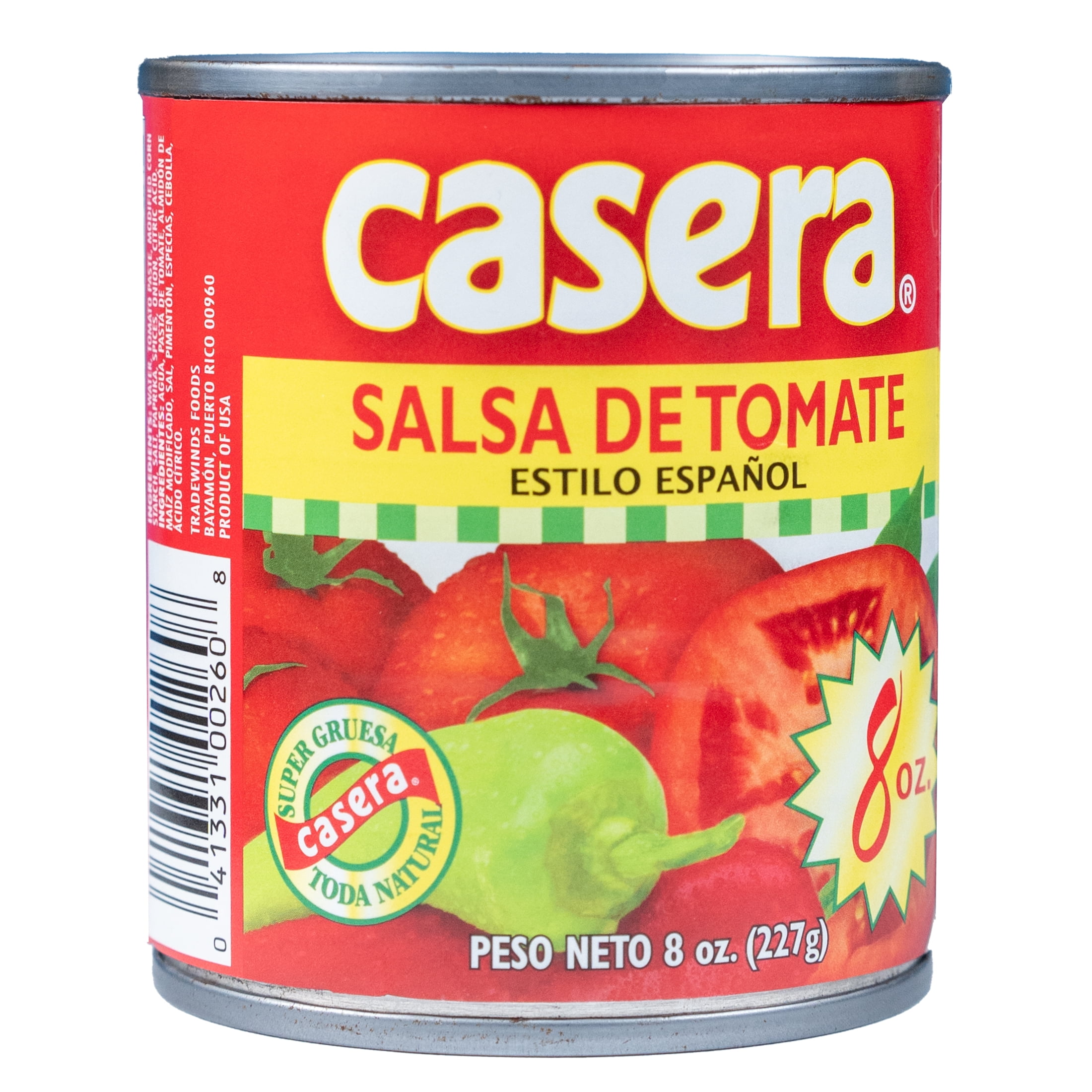 Casera Authentic Spanish Tomato Sauce, 8 oz Can