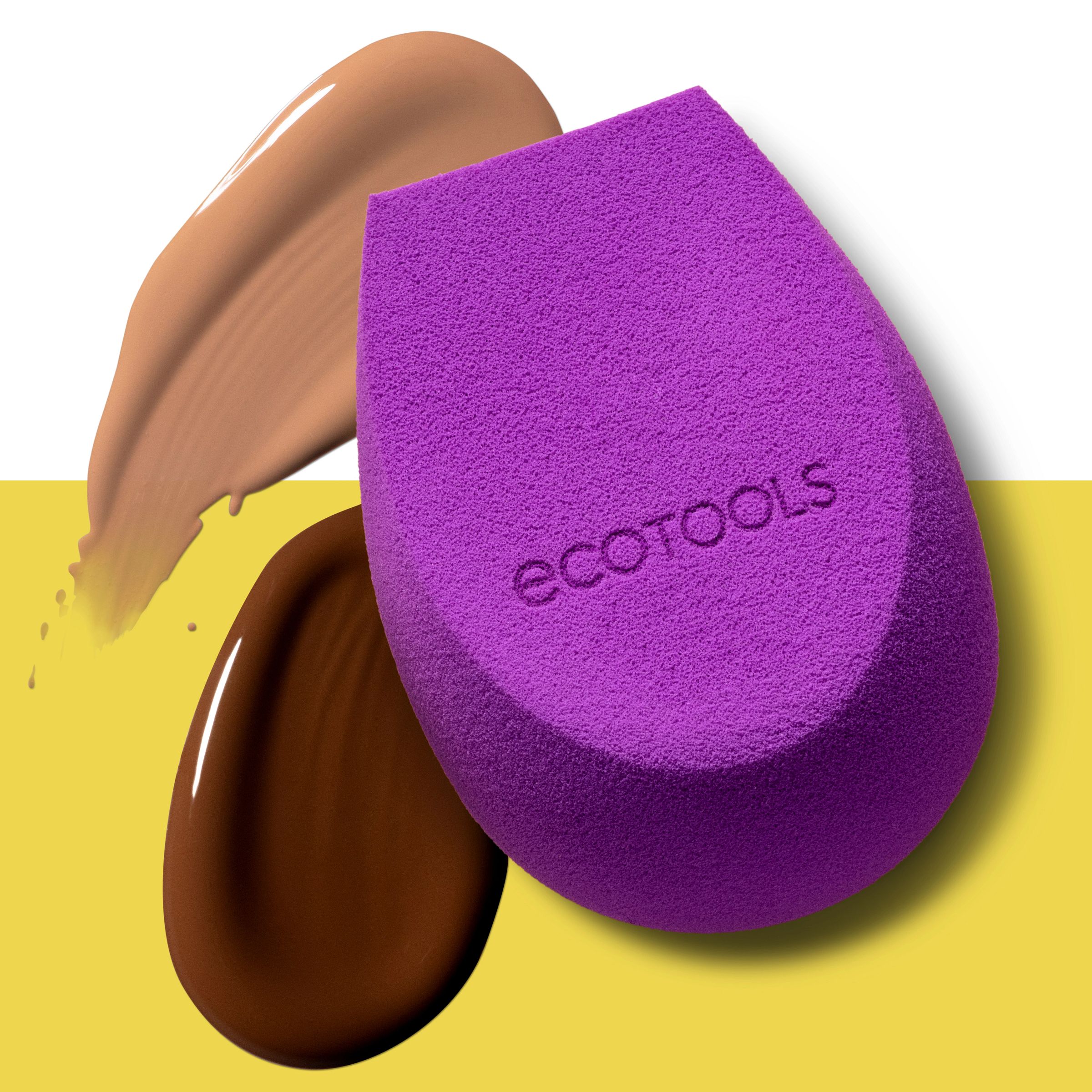 EcoTools Bioblender Makeup Sponge Duo, for Liquid and Cream Foundation, Purple, 2 Count - image 12 of 18
