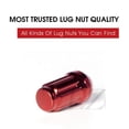 thumbnail image 4 of 20 Red Spline Drive Small Diameter Acorn 12x1.5 Lug Nut Kit with Key, 4 of 5