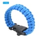 thumbnail image 3 of Pulseras de paracord de supervivencia Uxcell, pulsera de paracord trenzada, azul, 3 of 5