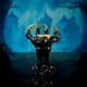 thumbnail image 2 of Fiudx Candelabro de Esqueleto de Halloween, Diseño de Calavera de Resina, Candelabro de Palmera Espeluznante, Decoración Gótica de Mesa, Accesorio para Fiesta Embrujada, Atmósfera Inquietante, Tamaño, 2 of 7
