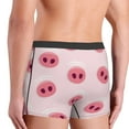 thumbnail image 5 of Disketp Cute Pig Nose Men'S Boxer Briefs,Soft And Breathable Cotton Underwear With Comfortflex Waistband, 5 of 8