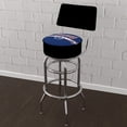 thumbnail image 4 of Trademark Gameroom Edmonton Oilers Logo Bar Stool with Back Rest, 4 of 5