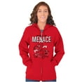 thumbnail image 3 of Retro Comic Dennis The Menace Zip Up Hoodie Men's Women's Brisco Brands M, 3 of 6