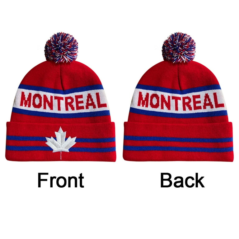帽子 Dime Montreal Leaf Logo Beanie Aihccy Canada Maple Leaf Montreal City Sport Embroidery Classic