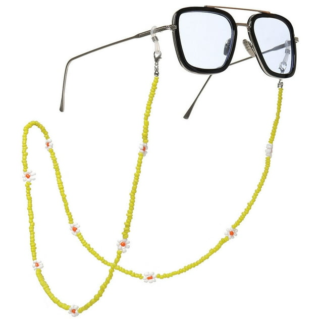 Eyeglass Chain Beaded Trendy Decorative Sunglasses Holder Strap Eyewear Retainer