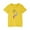 Yellow, variant on Riecok Summer Shirts for Girls Boy Plus Size Crew Neck Shirt Kids Clothes Toddler Kids Boy 2025 Comfortable Loose Trendy Clothes Blouses Top Summer 4 T Red
