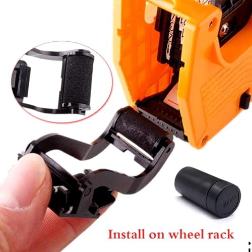 8-Digit Garvey Labeling Gun Kit - Heavy Duty Price Tag Gun with 11 Rolls (5500 Labels) & 2 Ink Rollers, Compatible with Garvey Tags