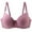 Pink, variant on Hinvhai Women's Sexy Plus Size Seamless Push Up Lace Sports Bra Comfortable Breathable Base Tops Underwear On Clearance Pink XL(XL)