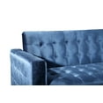thumbnail image 6 of Chic Home Kiefer Velvet Right Facing Convertible Sectional Sofa Bed, 6 of 6