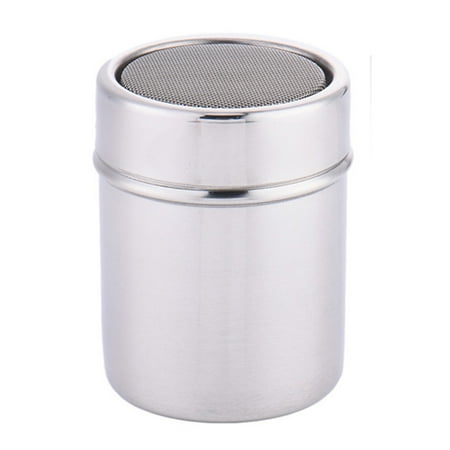 

AMNHDO Stainless Steel Sprinkle Cocoa Sugar Flour Sifter Coffee Powder Duster Tool