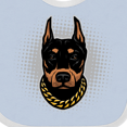 thumbnail image 4 of Inktastic Doberman Dog Boys or Girls Baby Bib, 4 of 4