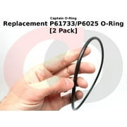 Captain O-Ring Replacement P61733/P6025 O-Rings for Bestway Flowclear Filter Pumps 2 Pack