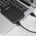 thumbnail image 1 of Screw-free Tool Durable Hard Drive Case, With USB 3.0 Interface SSD Enclosure, For 2.5-inch Hard Drives Black, 1 of 8