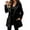 Black Z, variant on Hooded Zip Up Drawstring Waist Activewear Jacket for Women - Lightweight Versatile Casual Coat with Adjustable Waist Tie for Fall Commute and Casual Lounging