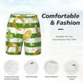 thumbnail image 5 of Gaeub Watercolor St Patrick Day Mens Swim Trunks Stretch Beach Shorts Quick Dry for Men Swim Shorts Swimwear with Pockets- 3X-Large, 5 of 9