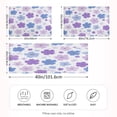 thumbnail image 3 of Satin Pillowcase Home Luxury Envelope Pillowcases Soft And Smooth Lavender &Blue Flowers, 3 of 6