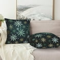 thumbnail image 2 of Christmas Pillow Covers Set of 2 20x20 Inch Throw Pillow Covers Christmas Snowflake Decor Decorative Pillow Cases Holiday Square Cushion Covers Pillow Protector for Home Couch Sofa Car, 2 of 4