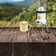 thumbnail image 4 of KAKOWELY De Café Retro De Porcelana Color Marfil Para Camping Y Uso Doméstico Con Clásico, 4 of 8