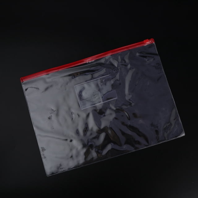 unbranded 12Ud De PVC Con Cremallera Reforzada Para Organizar Documentos Y Recibos