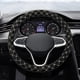 thumbnail image 4 of Funda universal para volante de coche | 38 cm de diámetro, agarre antideslizante | Piel sintética con textura de fibra de carbono | Mayor control y comodidad en todas las estaciones, 4 of 6