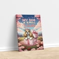 thumbnail image 3 of My Dog Is My Valentine Cute Cocker Spaniel in Gift Box Vertical Matte Canvas Poster Cockers Dog Lover Gifts Wall Art Home Decor - 3006, 3 of 5