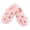 Pink, variant on CTM Cherry Plush Slippers Cozy Fuzzy Indoor Slip-On Shoes (Women)