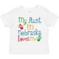 thumbnail image 3 of Inktastic My Aunt in Nebraska Loves Me Boys or Girls Toddler T-Shirt, 3 of 5