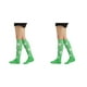 thumbnail image 1 of Qarigey 1 par de calcetines a rayas hasta la rodilla de arcoíris, elasticidad, transpirabilidad, apariencia de moda cómoda, calcetín antideslizante, Type6 NO6 Qarigey CBP288944, 1 of 6