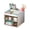 B, variant on Lovely Rabbits Handle Desk Organizers With Clear Drawers Neat Workspaces Accessory For Neat And Neat Workspaces
