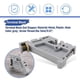 thumbnail image 5 of 50Pcs 35mm DIN Rail Terminal Block End Stopper Mounting Clips, 5 of 5